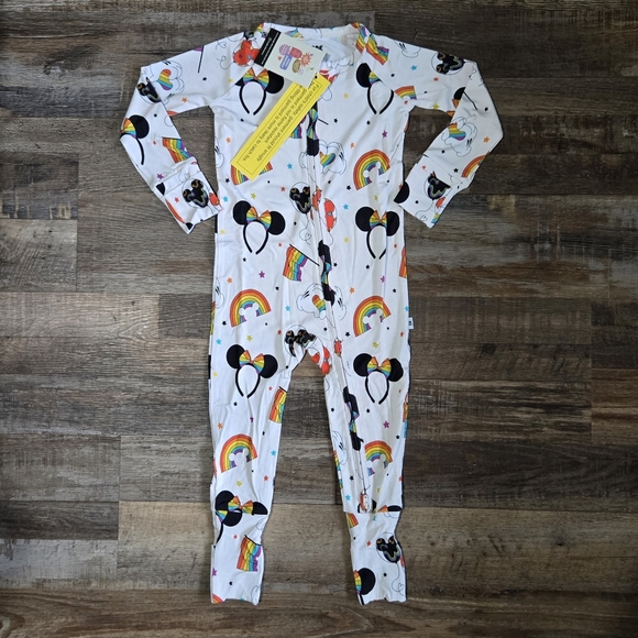 Made with Magic Other - Made with Magic Disney Mickey Minnie Pride Zipper Bamboo PJs